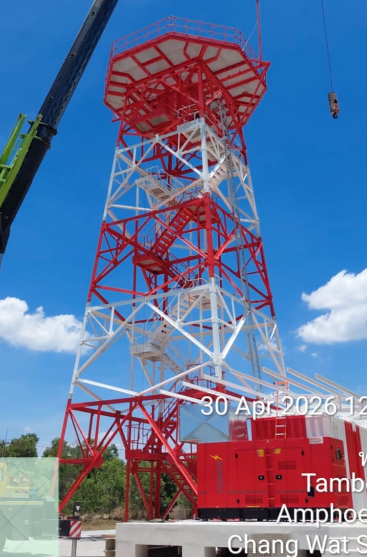 International telecom tower project execution in Thailand